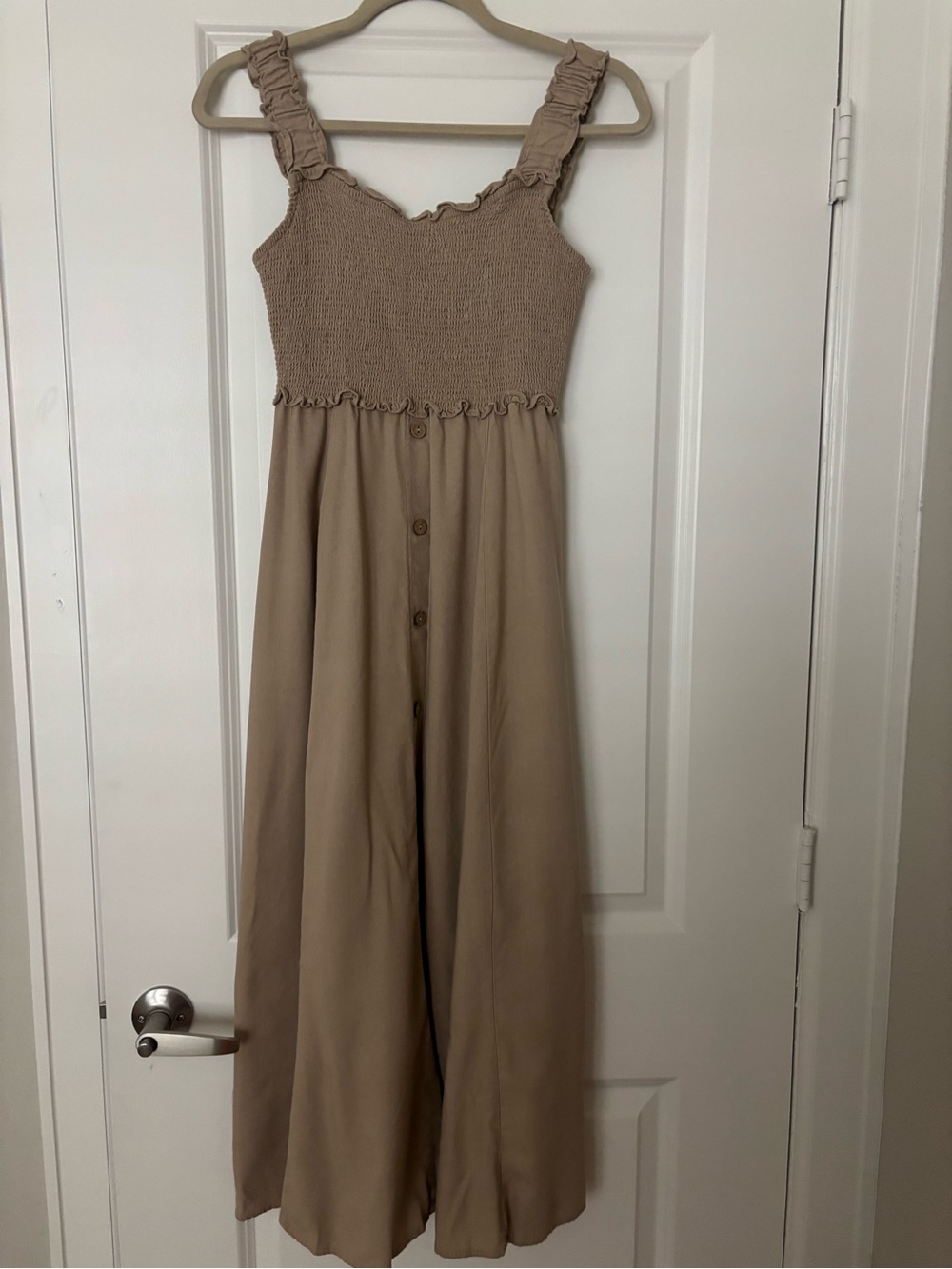 Linen Dress Khaki